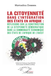 La citoyenneté dans l'intégration des Etats en Afrique :_cover