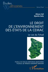 Le droit de l'environnement des Etats de la CEMAC_cover