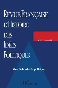 Guy Debord et la politique_cover