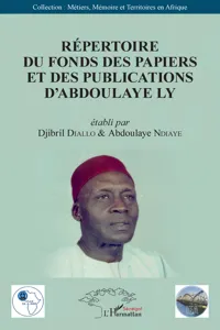 Répertoire du fonds des papiers et des publications d'Abdoulaye Ly_cover