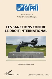 Les sanctions contre le droit international_cover