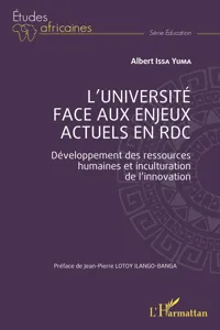 L'université face aux enjeux actuels en RDC_cover