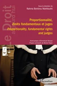 Proportionnalité, droits fondamentaux et juges_cover