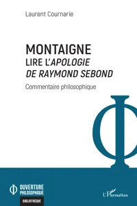 Montaigne. Lire l' Apologie de Raymond Sebond_cover