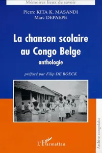 La chanson scolaire au Congo Belge_cover