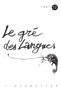 Le gré des langues n°12_cover