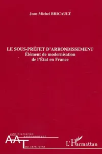 Le sous-préfet d'arrondissement_cover