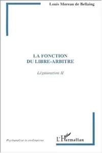 LA FONCTION DU LIBRE-ARBITRE_cover