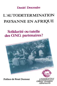 L'autodétermination paysanne en Afrique_cover