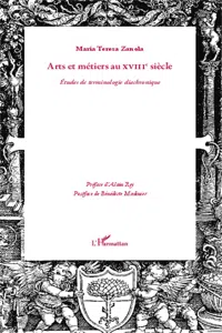 Arts et métiers au XVIIIè siècle_cover