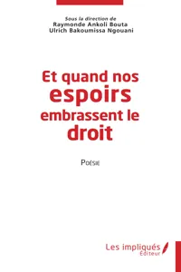 Et quand nos espoirs embrassent le droit_cover