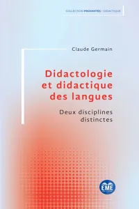 Didactologie et didactique des langues_cover