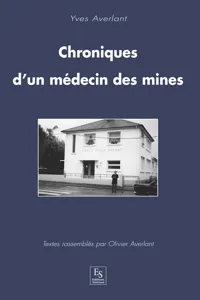 Chroniques d'un médecin des mines_cover