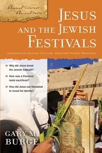 Jesus and the Jewish Festivals_cover