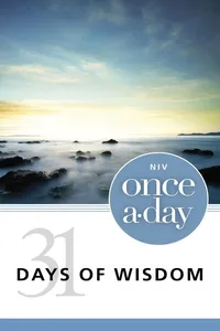 NIV, Once-A-Day: 31 Days of Wisdom_cover