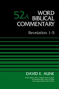 Revelation 1-5, Volume 52A_cover
