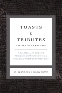 Toasts and Tributes Revised and Expanded_cover