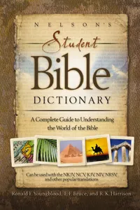 Nelson's Student Bible Dictionary_cover