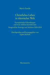 Christliches Leben in islamischer Welt_cover