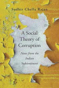 A Social Theory of Corruption_cover
