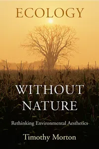 Ecology without Nature_cover