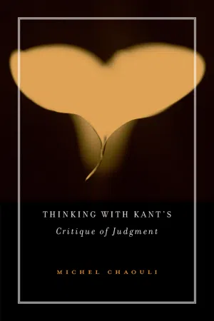 Thinking with Kant's Critique of Judgment