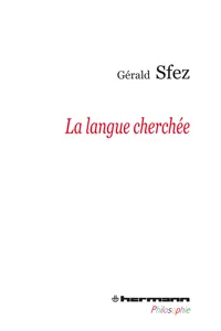 La langue cherchée_cover