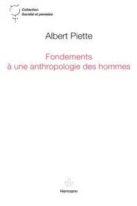 Fondements à une anthropologie des hommes_cover