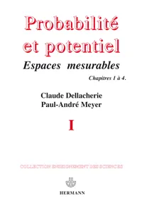 Probabilité et potentiel. Tome I_cover