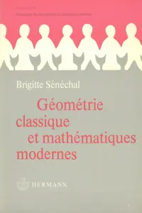 Géométrie classique et mathématiques modernes_cover