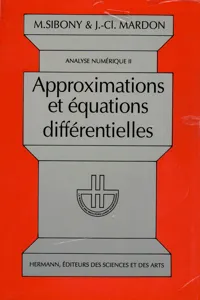 Analyse numérique. Tome II_cover