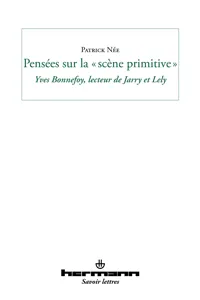 Pensées sur la "scène primitive"_cover