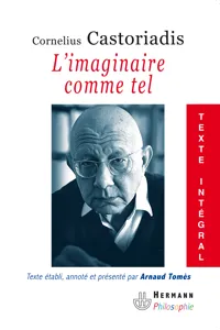 L'imaginaire comme tel_cover