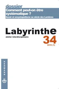 Labyrinthe, n°34_cover