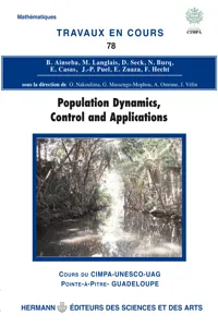 TVC 78. Population Dynamics, Control and Application_cover