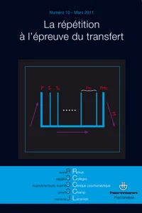 Revue des collèges de clinique psychanalytique du champ lacanien n°10_cover