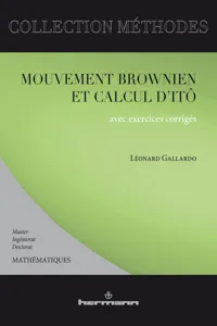 Mouvement brownien et calcul d'Itô_cover