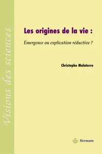 Les origines de la vie_cover