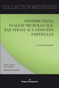 Distributions, analyse microlocale_cover