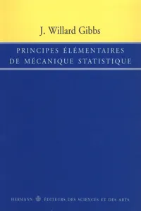 Principes élémentaires de mécanique statistique_cover