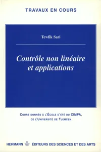 Contrôle non linéaire et applications_cover