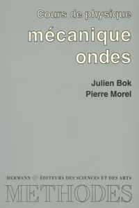 Mécanique, ondes_cover