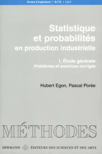 Statistique et probabilités. Tome I_cover