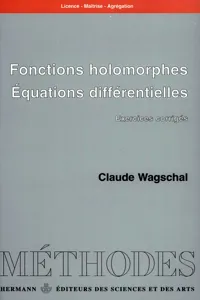 Fonctions holomorphes. Équations différentielles_cover