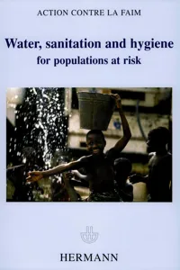 Water, sanitation and hygiene for populations at risk_cover