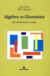 Algèbre et géométrie_cover