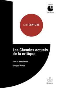 Les chemins actuels de la critique_cover