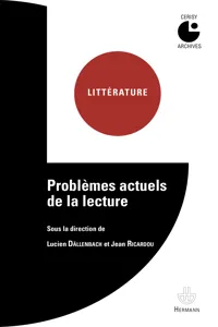 Problèmes actuels de la lecture_cover