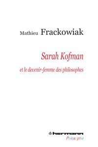 Sarah Kofman_cover