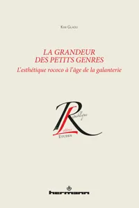 La grandeur des petits genres_cover